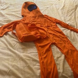 Orange Among Us Costume